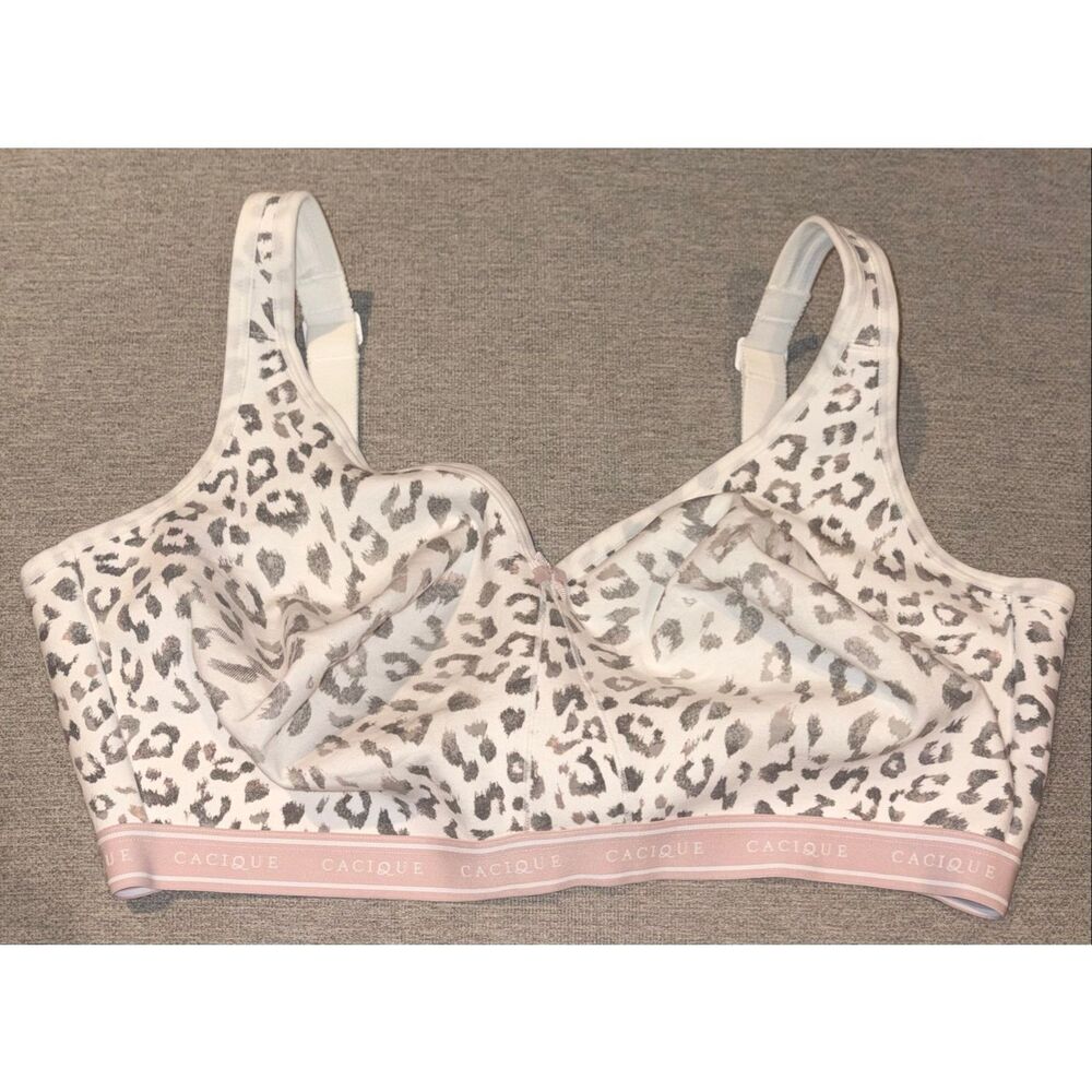 Cacique unlined full coverage no wire bra size 44G